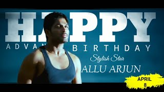 Advance Happy birthday Allu arjun  promo video  JN