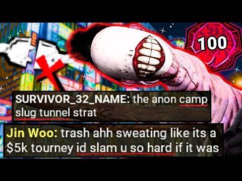 P100 Unknown Dismantles A Flashlight Squad & Then They Rage | Dead By Daylight