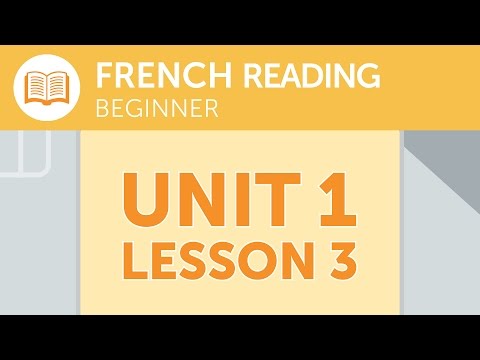 French Reading for Beginners What is the Last Stop of this Train