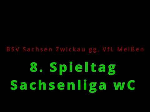 8. Spieltag der Sachsenliga wC - BSV Sachsen Zwickau gg VfL Meißen