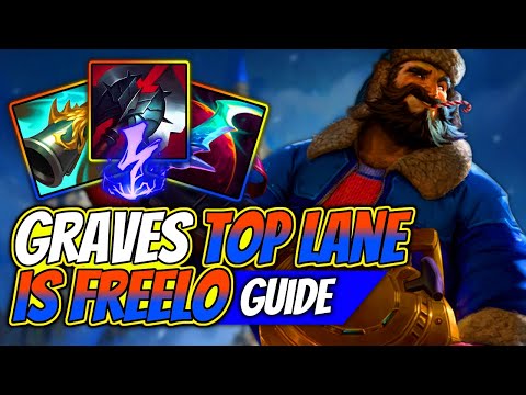 GRAVES TOP LANE IS BROKEN IN PATCH 11.16! - Graves Coaching commentary guide League of Legends