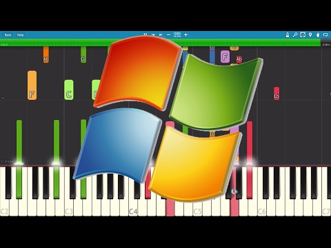 IMPOSSIBLE REMIX - Windows XP Song - Piano Cover