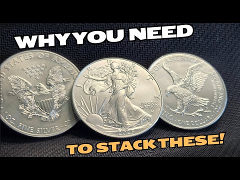Why You Should Be Stacking American Silver Eagles