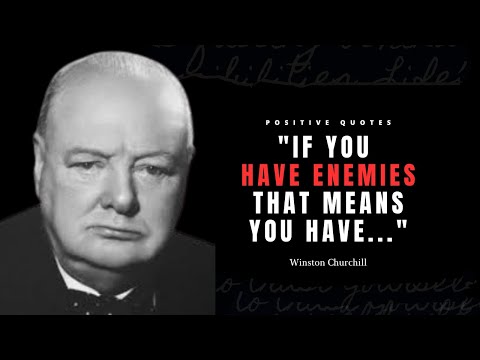 Winston Churchill's Inspiring Words On The Power Of Courage And Determination