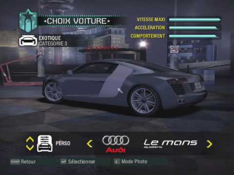 comment debloquer toutes voitures nfs carbon