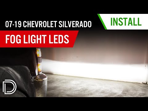 How to Install 2007-2019 Chevrolet Silverado SLF Fog Light LEDs | Diode Dynamics