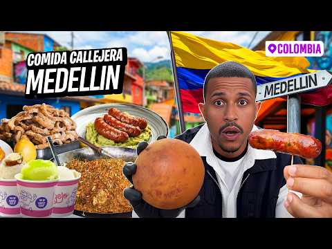 The most expensive city? Eating street food in Medellín 🇨🇴