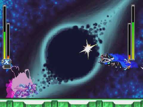 Mega Man X MUGEN : Ultimate Armor X5 Boss Vs Nightmare Awakened Zero