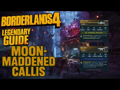 Borderlands 4 Boss Mond besessene Callis Legendary Guide [Deutsche]