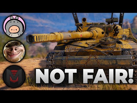 268v4 Platoons are NOT FAIR! • ft. @hexphobia & @ConTrollFM • World of Tanks