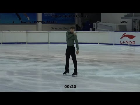 Davide Lewton Brain – 2022 Santa Claus Cup SP