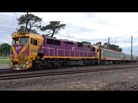 4K NEW! Complex Tracks and Trains at Broadmeadows