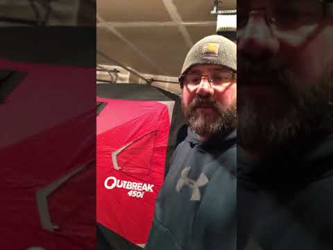 Eskimo Outbreak 450i Review w/Clam LED Light
