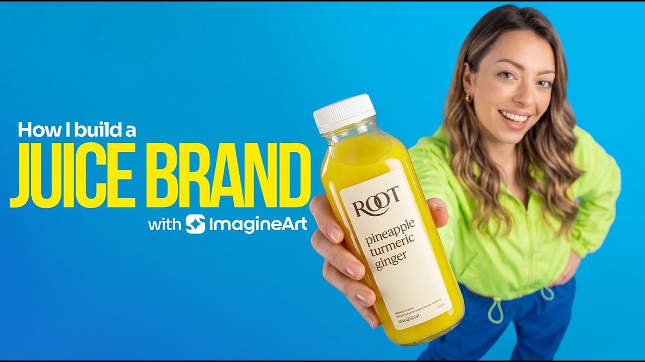 Build a Juice Brand with ImagineArt Workflows
