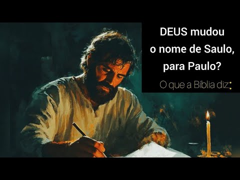 📖. Saulo virou Paulo ❓🤔