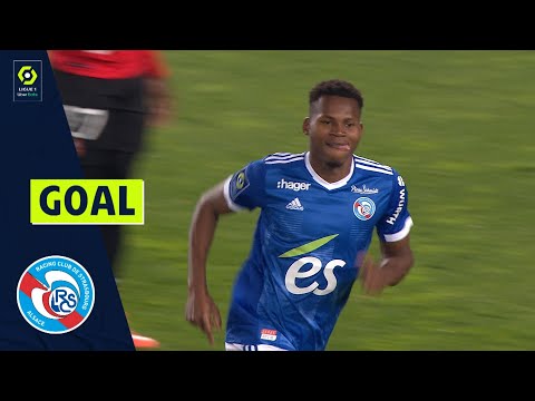 Goal Habib DIALLO (4' - RCSA) RC STRASBOURG ALSACE - STADE RENNAIS FC (2-1) 21/22