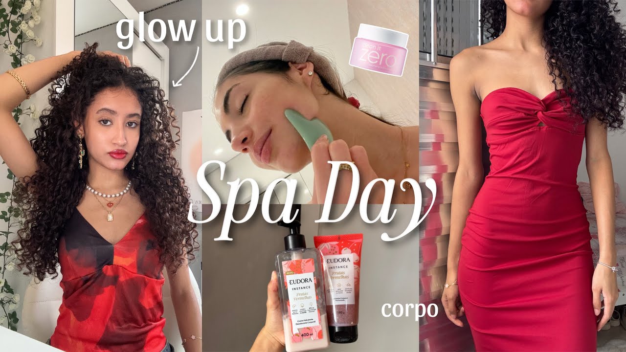 Complete SPA DAY at home *after school* | skin, body, hair💗🍓