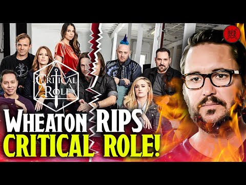 Critical Role 🔥UNDER FIRE 🔥From Wil Wheaton!