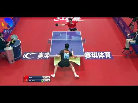 Ma Long vs Wong Chun Ting (Asian Qualification 2016) (Private Record)