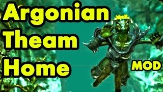 Skyrim Home Mod: Darkwater Den: Best Argonian Theme Cave House