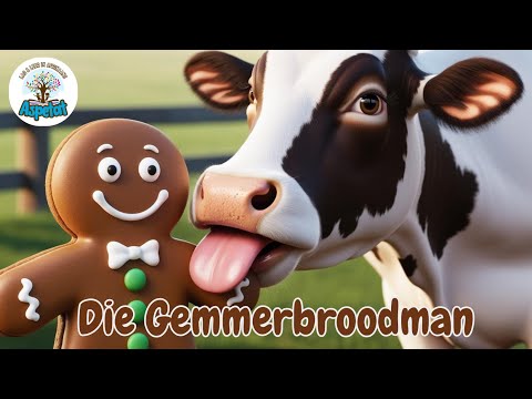 Die Gemmerbroodman | AFRIKAANS FAIRY TALES | Sprokies | Stories | Kinders | Gingerbread man |