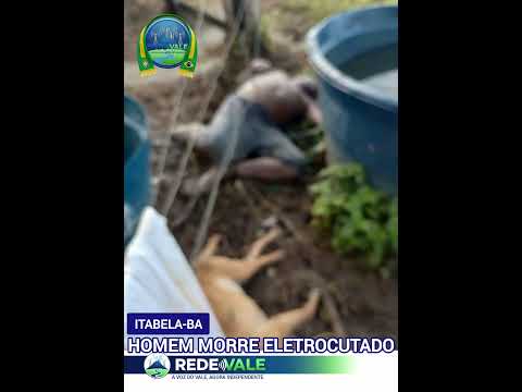Homem morre eletrocutado na BA