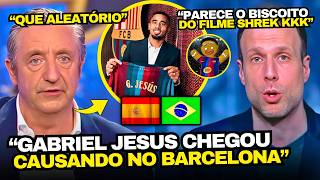 IMPRENSA ESPANHOLA CHOCADA COM O GABRIEL JESUS NO BARCELONA