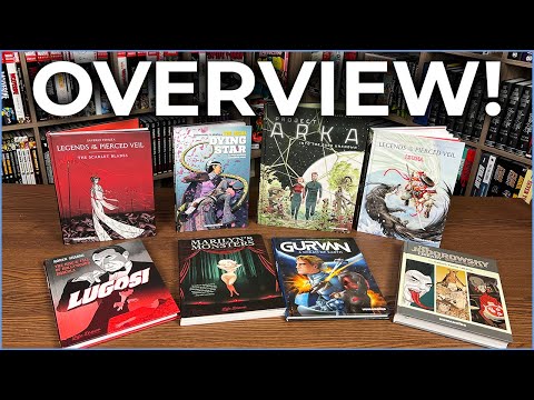 New Humanoids Hardcovers Overview | Jodorowsky Library Hardcover | The Incal: Dying Star Hardcover |