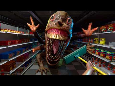 Working Night Shift at a Grocery Store.. But the Customers are DOPPELGANGERS.. (HELLMART)