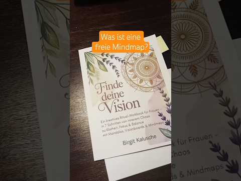 Was ist eine freie Mindmap? Finde deine Vision, das Ritual- Workbook - hol dir Deins bei Amazon
