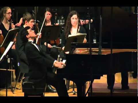 Liszt PIano Concerto No. 2 - Sean Cotty, Ithaca College