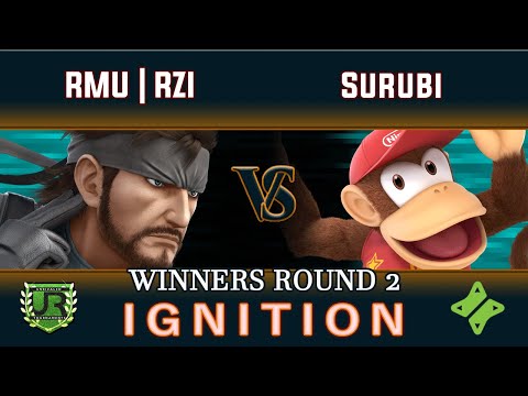 Ignition #212 WINNERS ROUND 2 - RMU | RZI (Snake) vs Surubi (Diddy Kong)