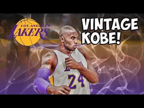 NBA 2K15 MyLeague Mode Ep.38 -  Vintage Kobe appears! Black Mamba strikes!