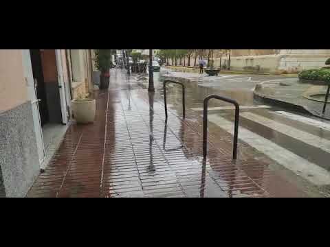 Tromba d'aigua a Benicarló i Vinaròs-1