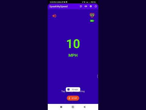 Speaking Speedometer Video