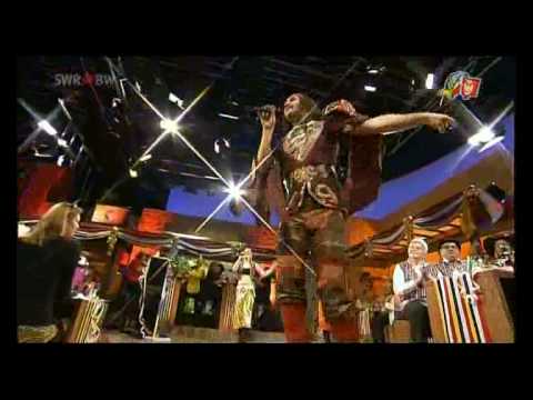 Rocking Son aka. KAZACHOK beim SWR-Fernsehen "Fröhlicher Weinberg" - Song "Dschinghis Khan"