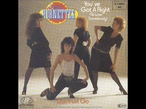 The Hornettes - You've Got A Right (To Love Somebody)
