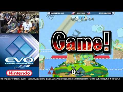 EVO 2015 SSBM: Jackietran vs. PsychoMIdget Pools