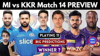 Pat Cummins Returns ! KKR vs MI Preview IPL 2022 | MI vs KKR Playing 11 2022 | KKR vs MI Prediction