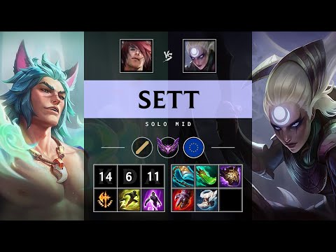 Sett Mid vs Diana - EUW Master Patch 25.15