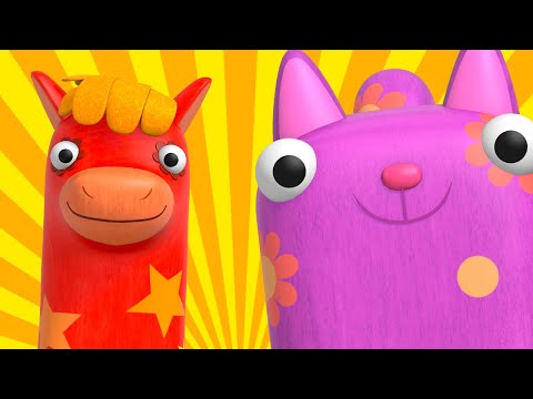 ¡La Casita, La Música y Más Episodios Divertidos! | Maderitas