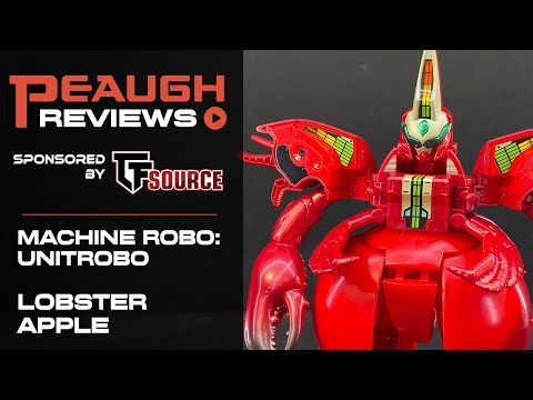 Video Review: - Bandai Namco Machine Robo - Unitrobo LOBSTERAPPLE
