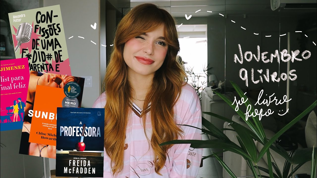 eu li 9 livros fofos em novembro :)