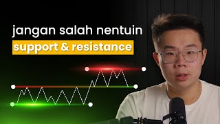 Selama ini kalian salah menentukan Support dan Resistance