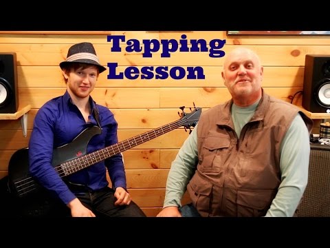 Bass Tapping Lesson - Jim Stinnett and Charles Berthoud