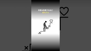 恋愛は失敗するほど成功する