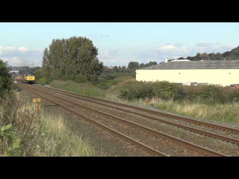 56094 6J37 Carlisle-Chirk Loaded Logs Hapsford nr Helsby 22.9.2012