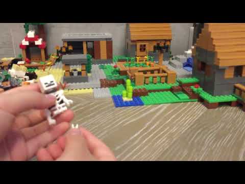 How to build a Minecraft mutant skeleton in Lego