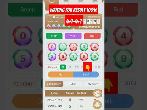 Colour Prediction Game || Colour Trading Kaise kare | Colour Trading app | Colour trading #shorts