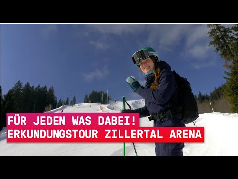 Skigebiet Zillertal Arena in 3 Minuten (Gerlos, Königsleiten & Zell am Ziller)